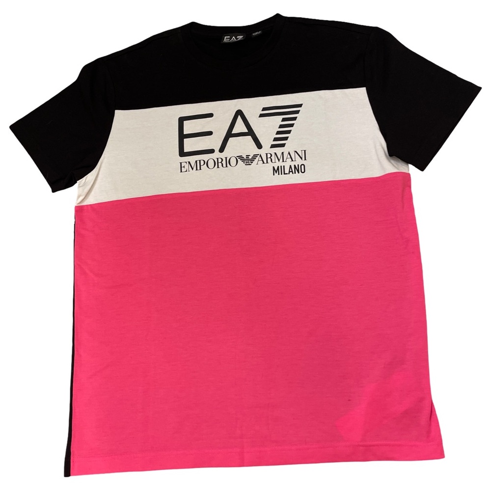 EA7 Emporio Armani Colorblock Crewneck T-Shirt size XL